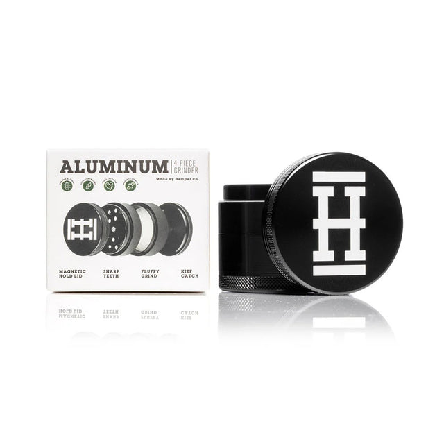Hemper | Anodized Aluminium Grinder 4-delig