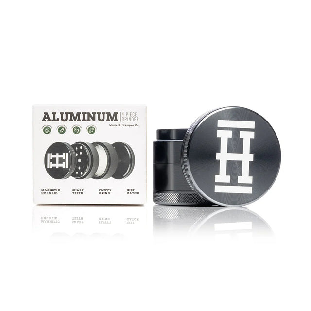 Hemper | Anodized Aluminium Grinder 4-delig