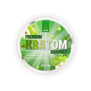 Premium kratom Gummies | Relax - 6 stuks