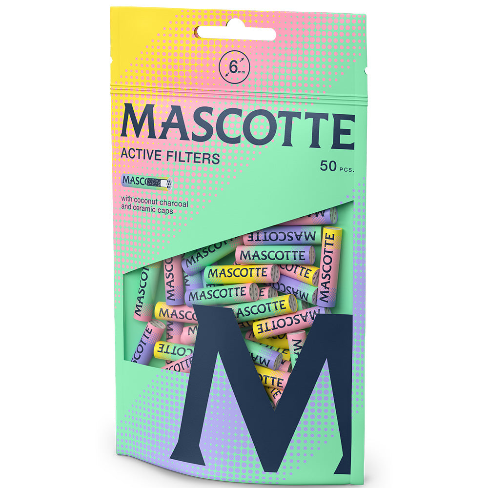 Mascotte Bright Active Slim Filters - 10 pc /50filters