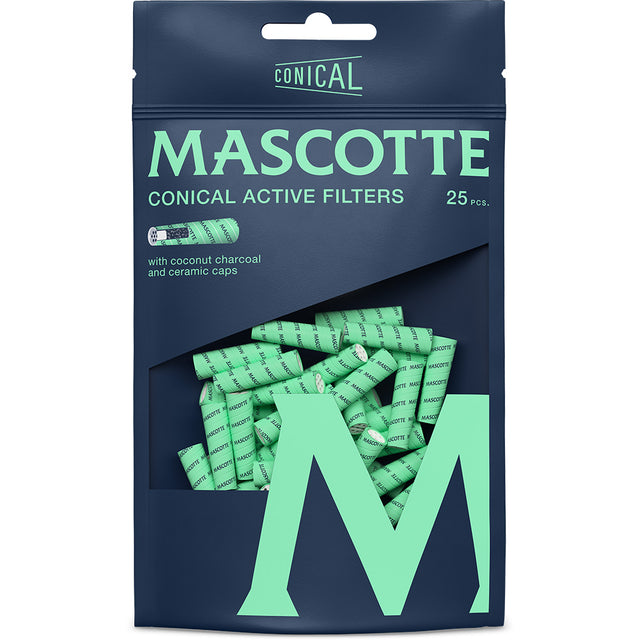Mascotte Conical Active Slim Filters - 6pcs/25filters