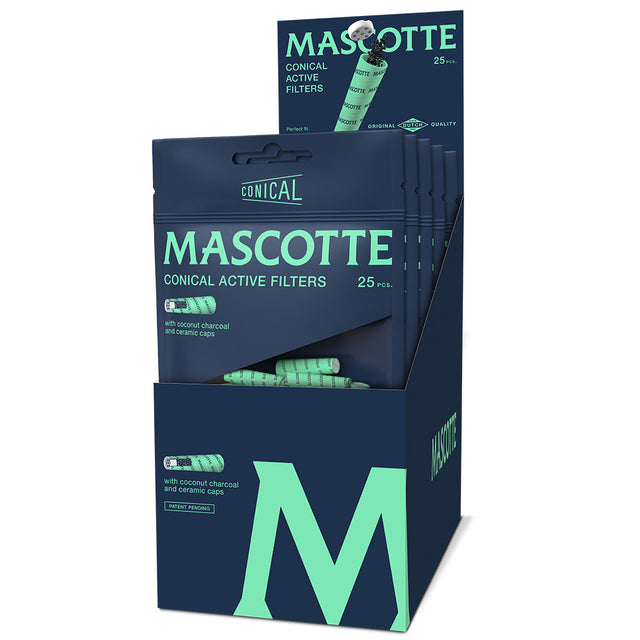 Mascotte Conical Active Slim Filters - 6pcs/25filters