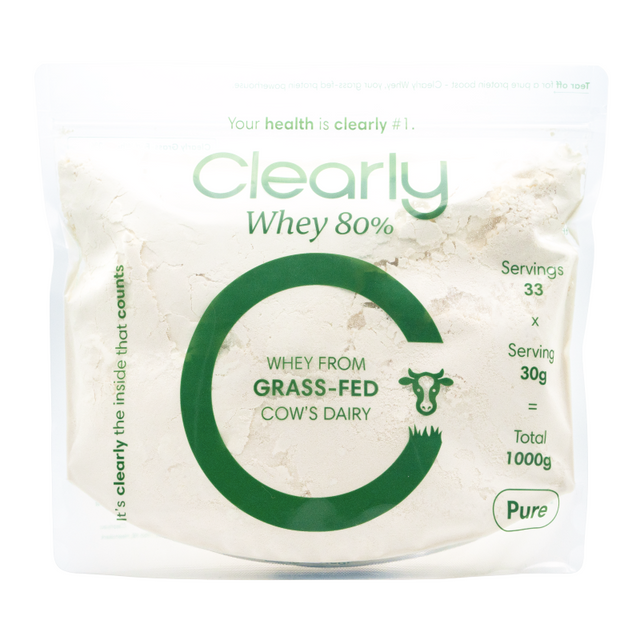Clearly Grass-Fed Whey - 840 gram (28 servings)