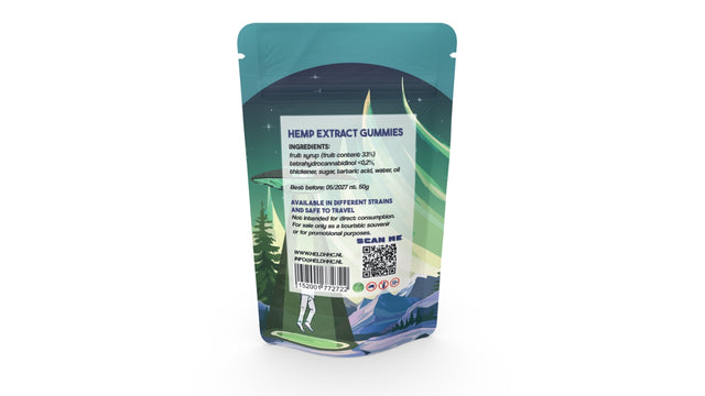 Space Gummies CBD/THC 0,2%  - 5 stuks