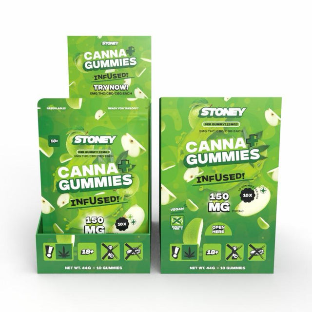 Stoney | 0.2% THC Gummies Apple