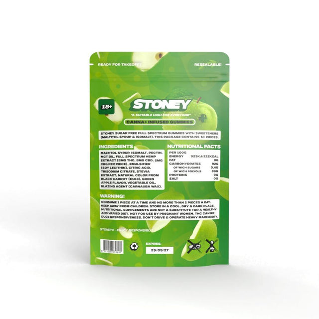 Stoney | 0.2% THC Gummies Apple