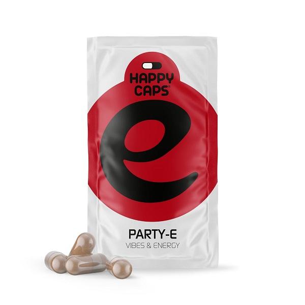 Party-E (Happy Caps 4 caps) - 1 PACK