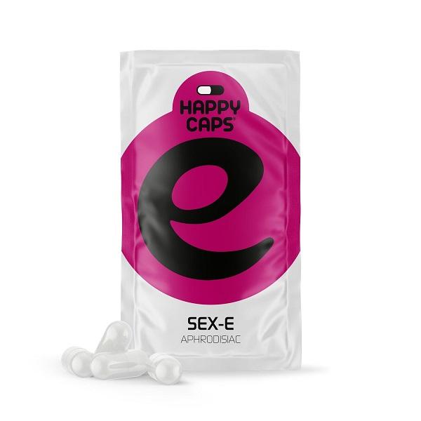 Sex-E (Happy Caps 4 caps) - 1 PACK
