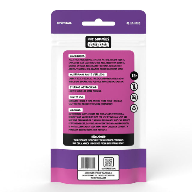 Stoney HHC Forest Fruit Gummies 500mg - 10 stuks