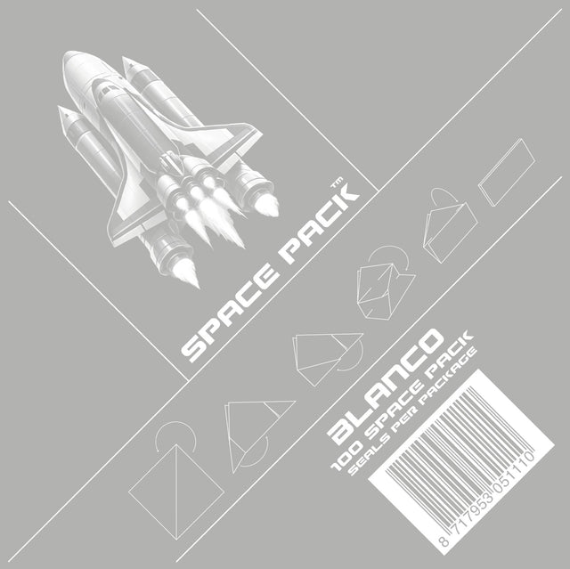 Spacepack Klein Onbedrukt (100 stuks)