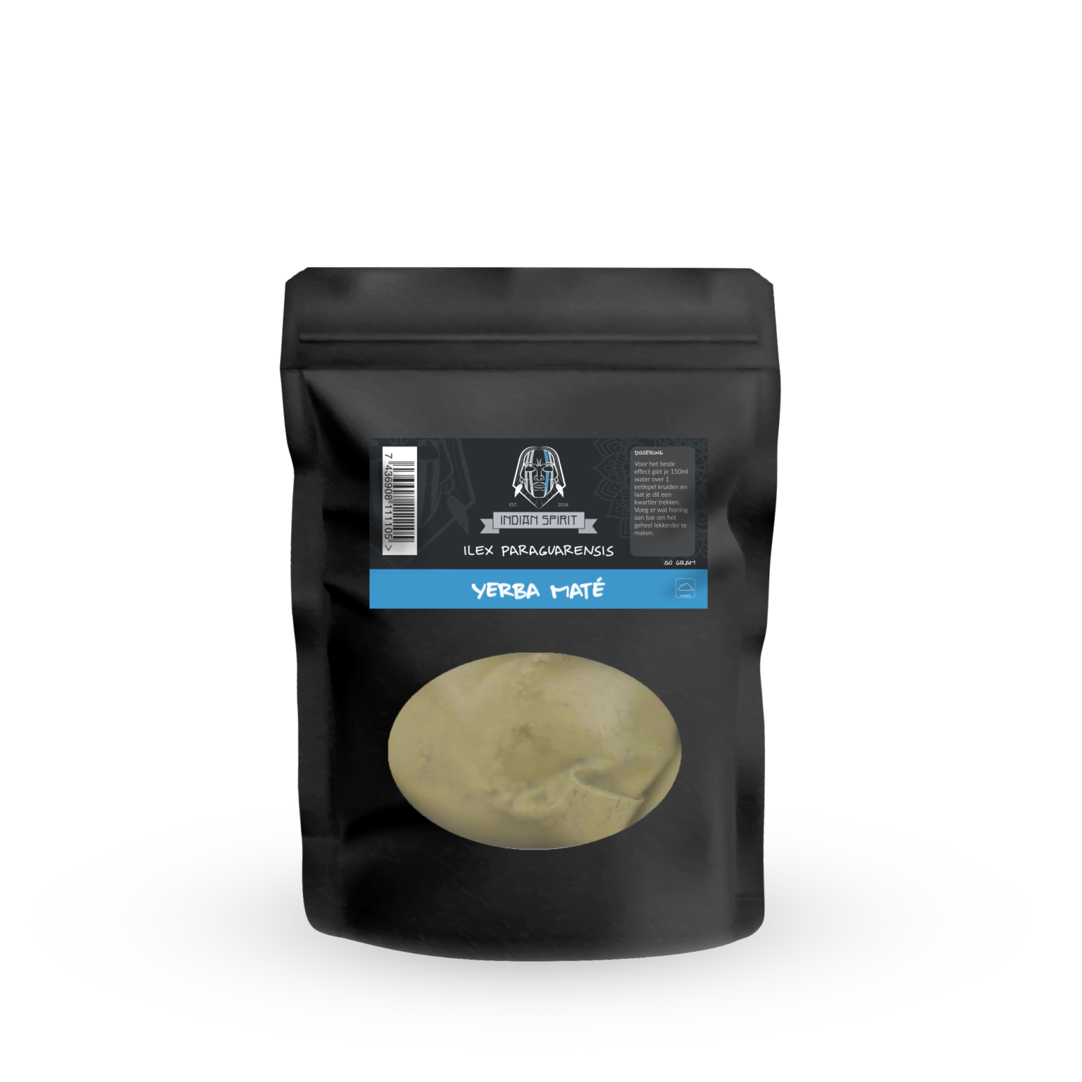 Indian Spirit – Yerba Maté (Ilex Paraguarensis) – 50G powder