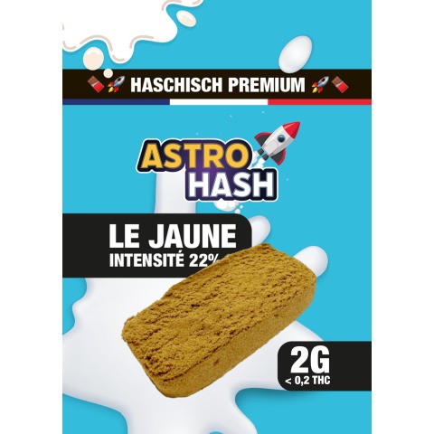Astro Hash | Premium CBD Hash Le Jaune 22% 2 gr