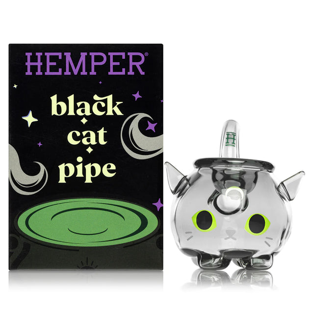 Hemper | Black Cat Handpipe 3”