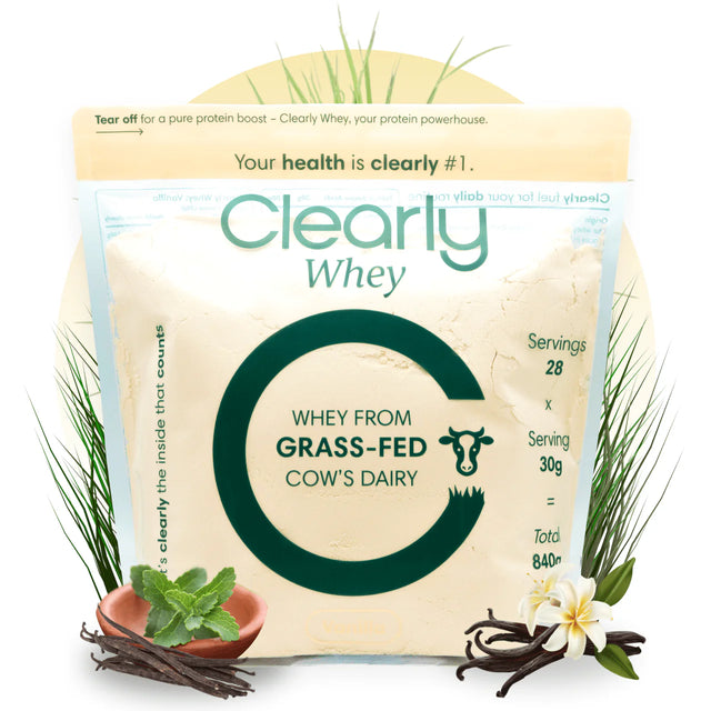 Clearly Grass-Fed Whey 840 gram (28 servings)
