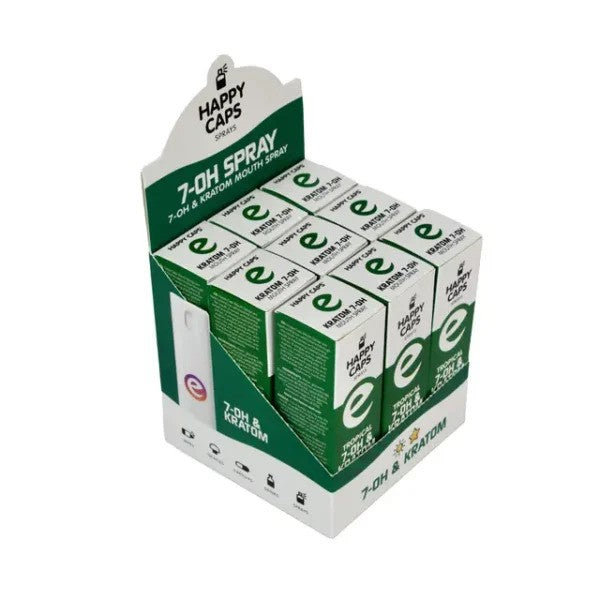 Happy Caps | 7-OH & Kratom Mondspray Tropical Flavor (5 ml)