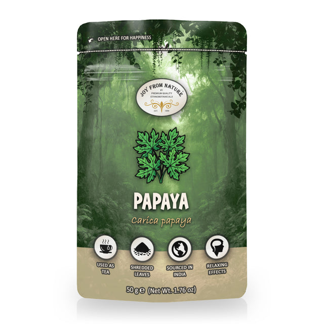 Papaya (Carica Papaya) Shredded Leaves 50g