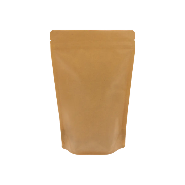 BIO Pouch Bag met bodem - Kraft (100 Stuks)
