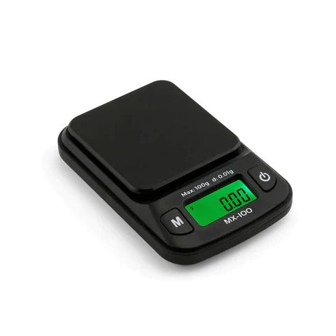 Myco MX-100 Mini weegschaal (0.01g. x 100g.) per stuk/display