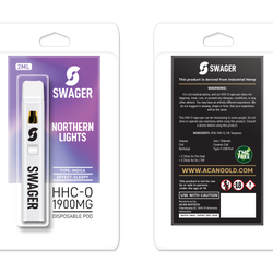 Swager HHC-O Northern Light (Indica) 1900 mg (2 ml)