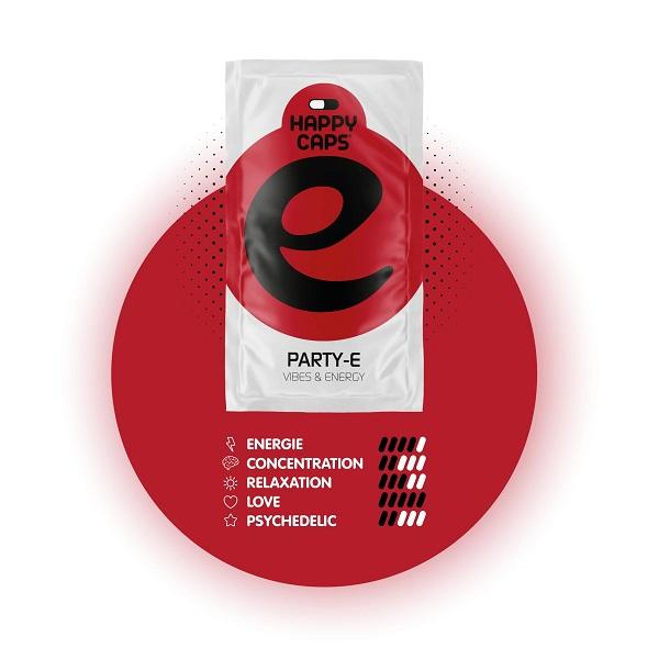 Party-E (Happy Caps 4 caps) - 1 PACK