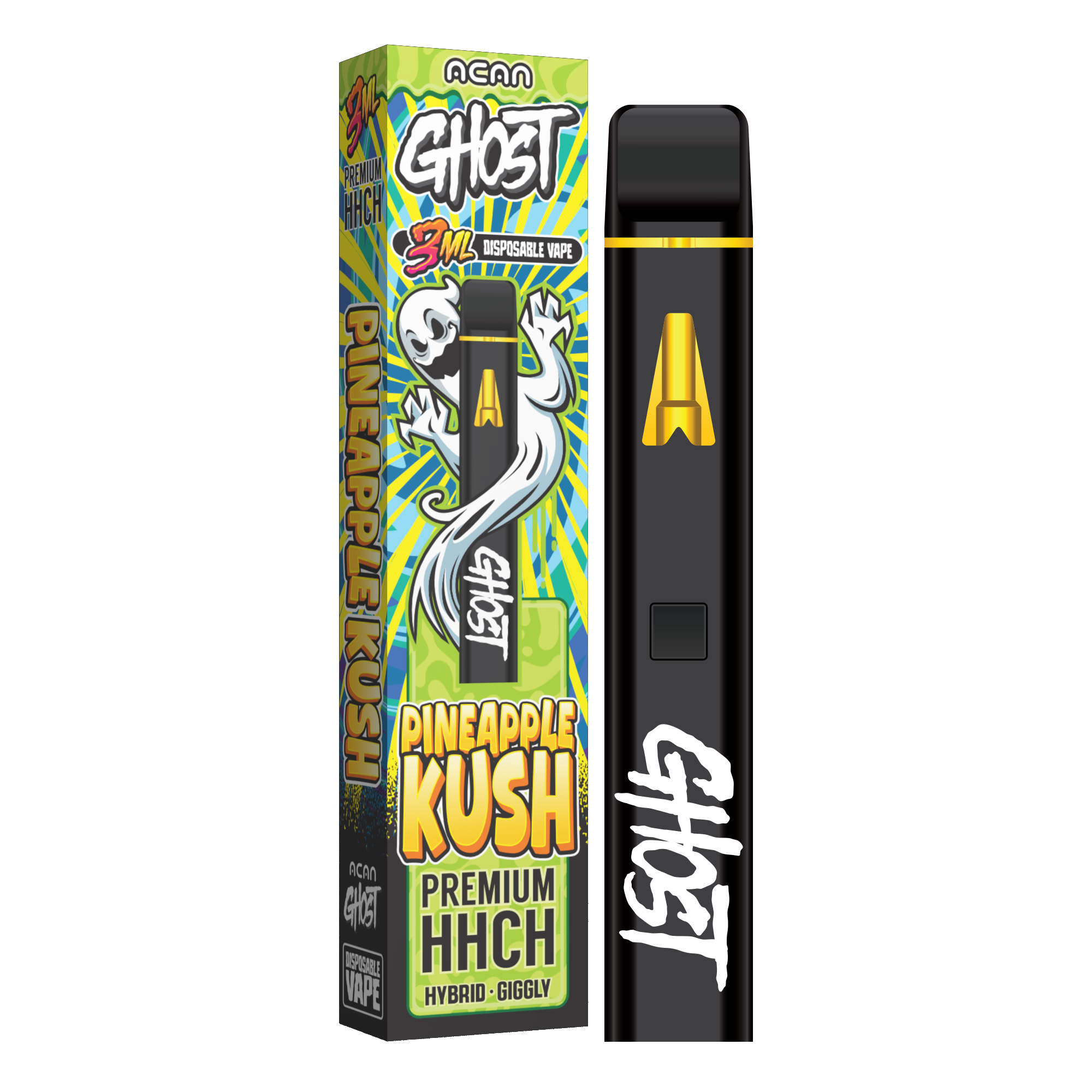 Acan Ghost Pineapple Kush (Hybrid) 3000mg - 3ml