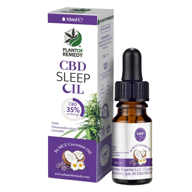 CBD Sleep Oil 35% 10.500 mg - Plant of Life - 30 ml