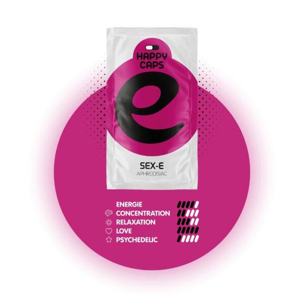 Sex-E (Happy Caps 4 caps) - 1 PACK