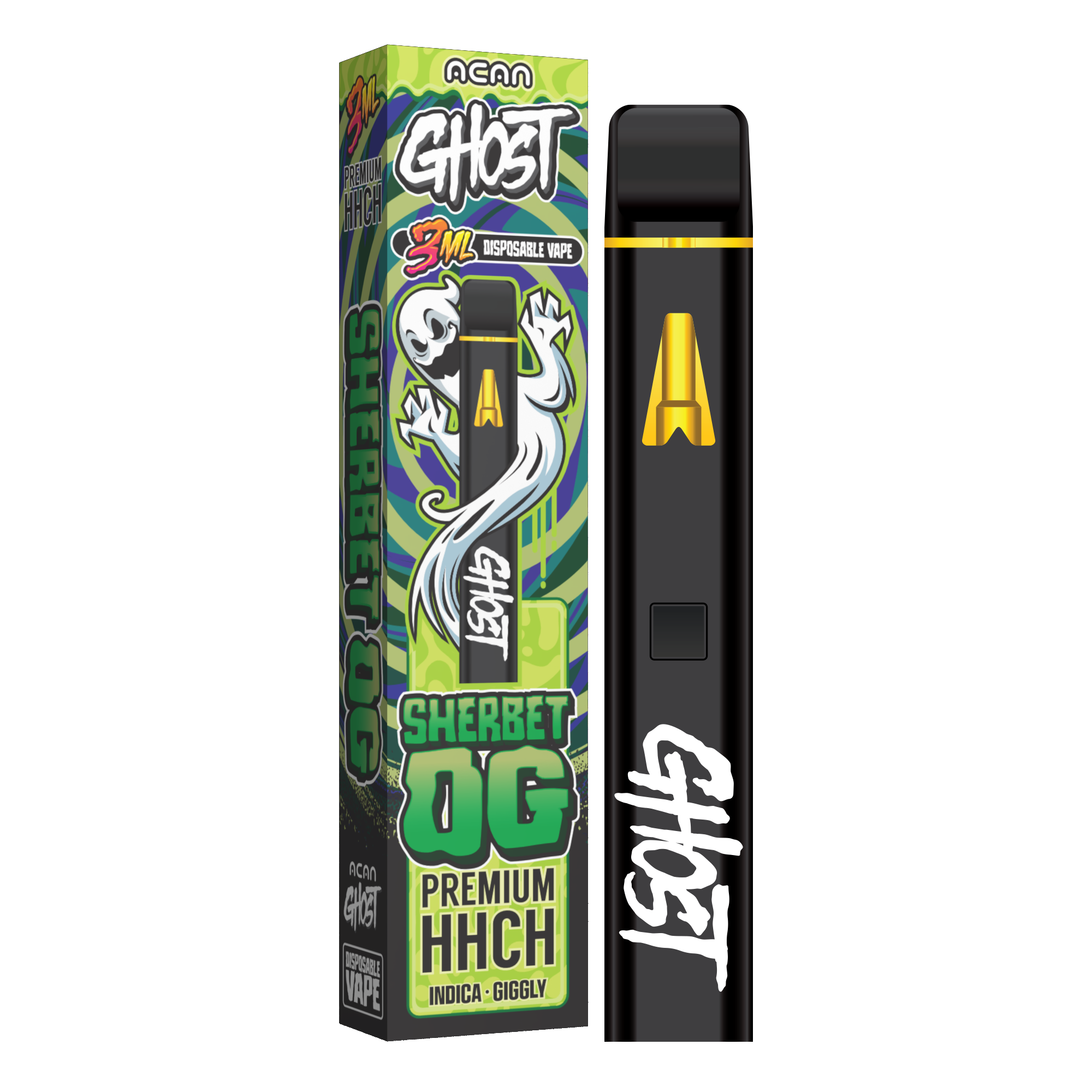 Acan Ghost Sherbet OG (Indica) 3000mg-  3ml