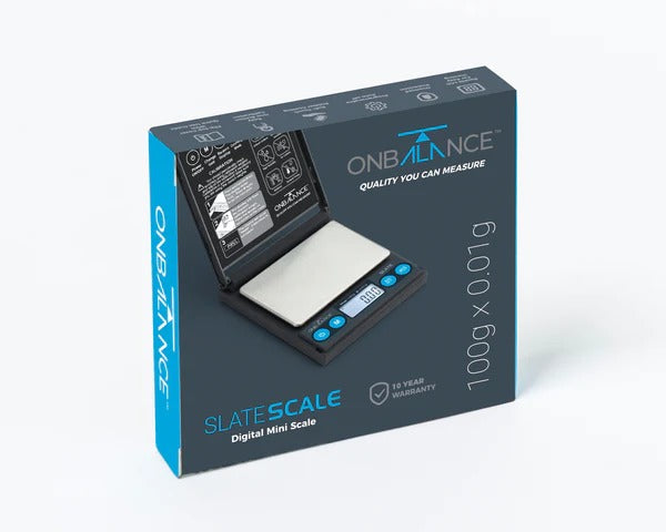 On Balance SL-100 - Slate (100 gram x 0.01 gr.) mini weegschaal