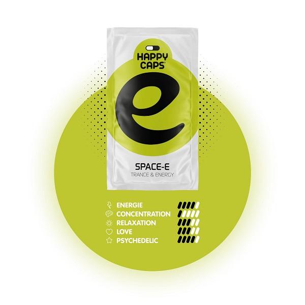 Space-E (Happy Caps 4 caps) - 1 PACK