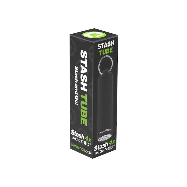 The Weezy | Jack-Pod Stash Tube Black