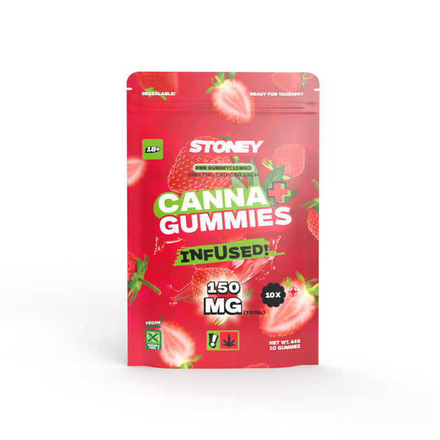 Stoney | 0.2% THC Gummies Strawberry