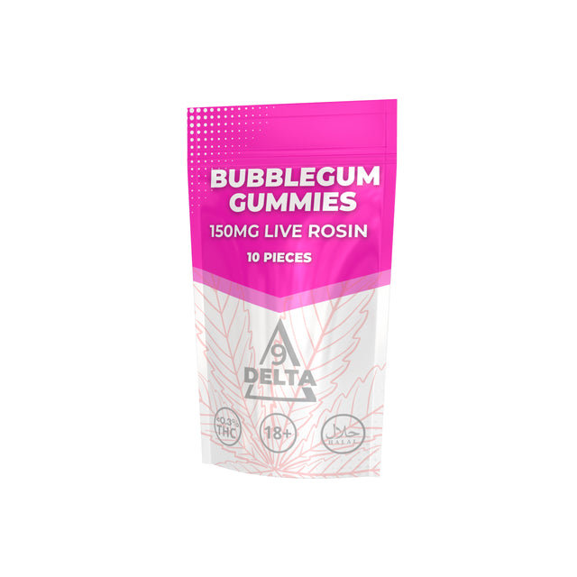 Live Rosin Bubblegum Gummie CBD 150 mg THC 0,2% 10pcs