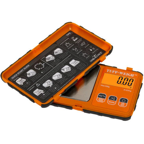 On Balance TUFF - (200gr x 0,01gr) ORANGE - Pocket Scale
