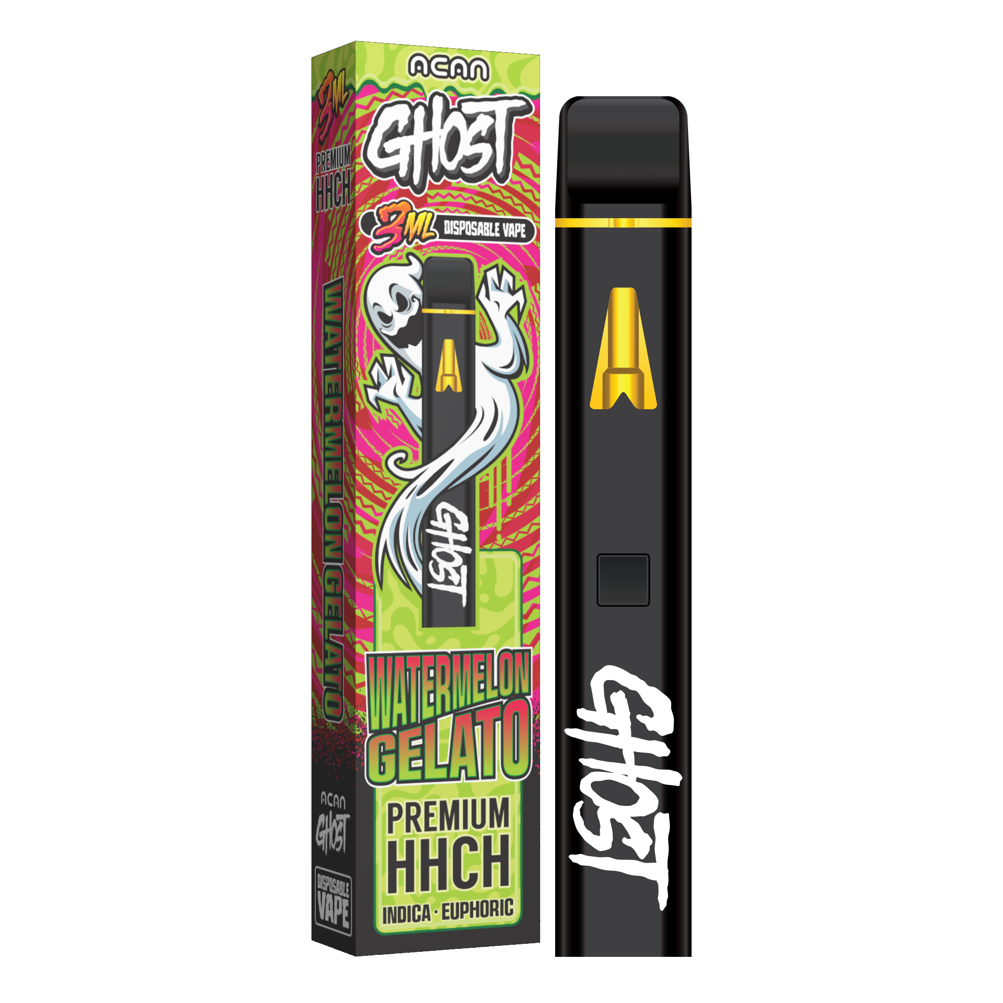 Acan Ghost Watermelon Gelato (Indica) 3000mg - 3ml
