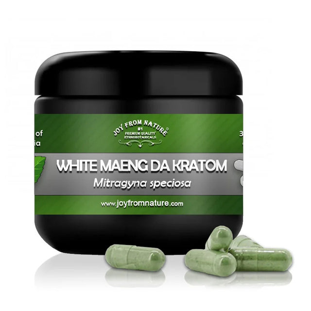 Kratom White Maeng Da (Mitragyna speciosa) 30 Caps