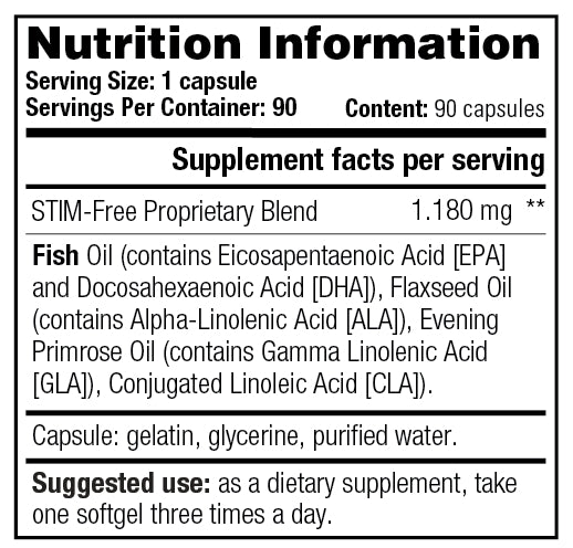 Stacker2 - Black Burn STIM-Free (90 capsules)