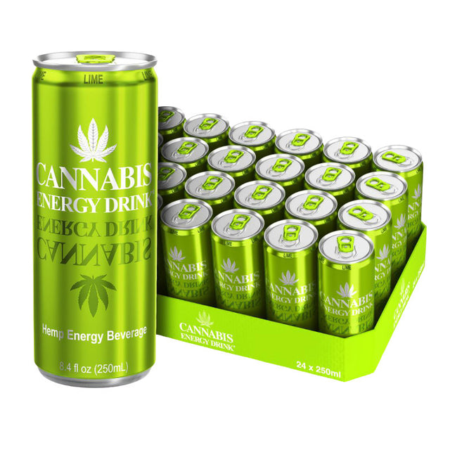 Cannabis Energy Drink (24x 250ml, 5 smaken)