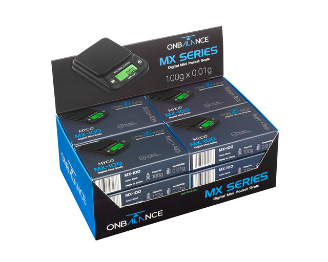 Myco MX-100 - Mini weegschaal (0.01g x 100g) - per stuk / 12 stuks