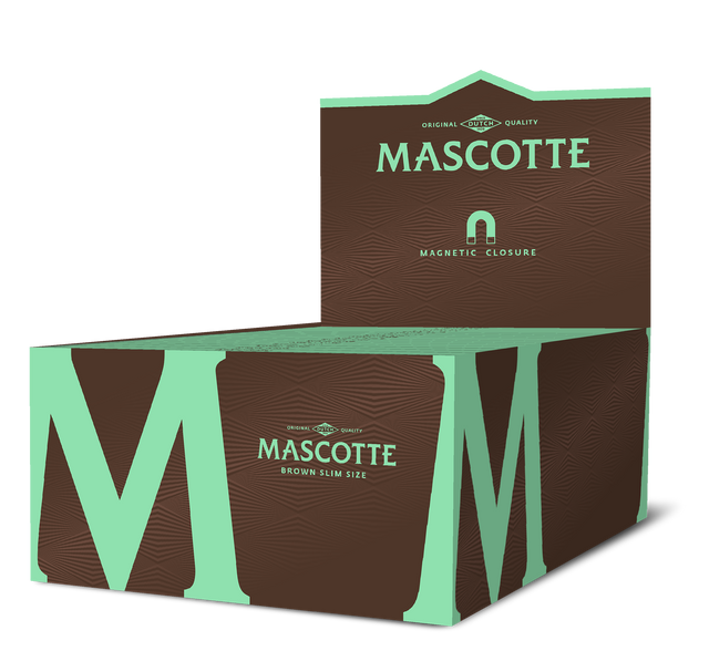 Mascotte Brown Slim Size with Magnet 50pks/34l
