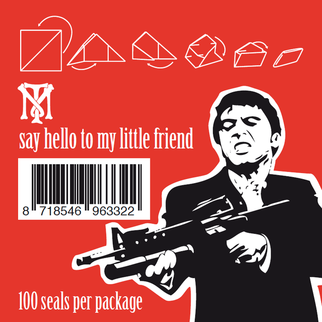 Tony Pack Groot Bedrukt (100 stuks)