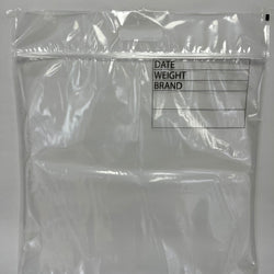 Zip-Lock Bag blanco 450 mm x 450 mm (100 stuks) - met handgreep