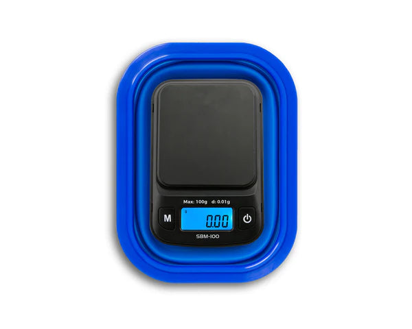 On Balance SBM-100-BL (100 gr. x 0,01 gr.) Silicone-Bowl