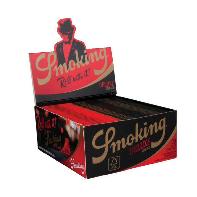 Smoking Black King Size Slim 50 pcs Deluxe