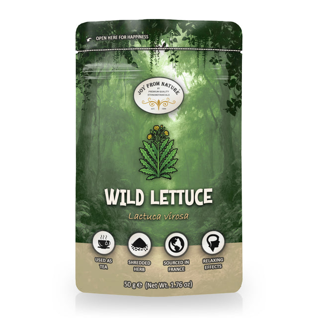 Wild Lettuce (Lactuca Virosa) Shredded 50g