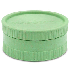 Mascotte Hemp Grinder, 40mm Green