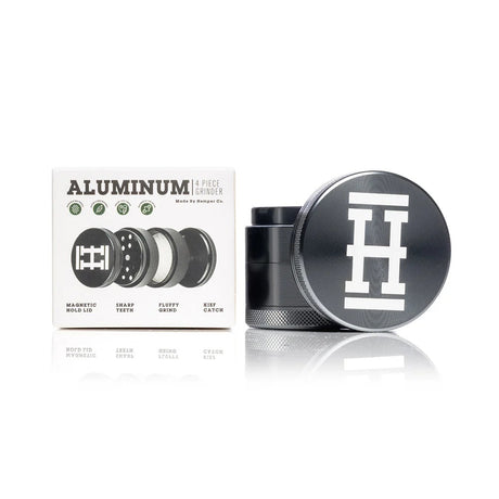 Hemper | Anodized Aluminium Grinder 4-delig