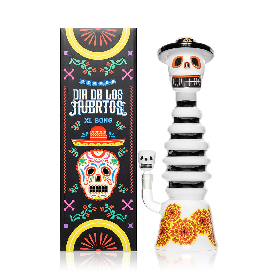 Hemper | Dia De Los Muertos Skull Bong