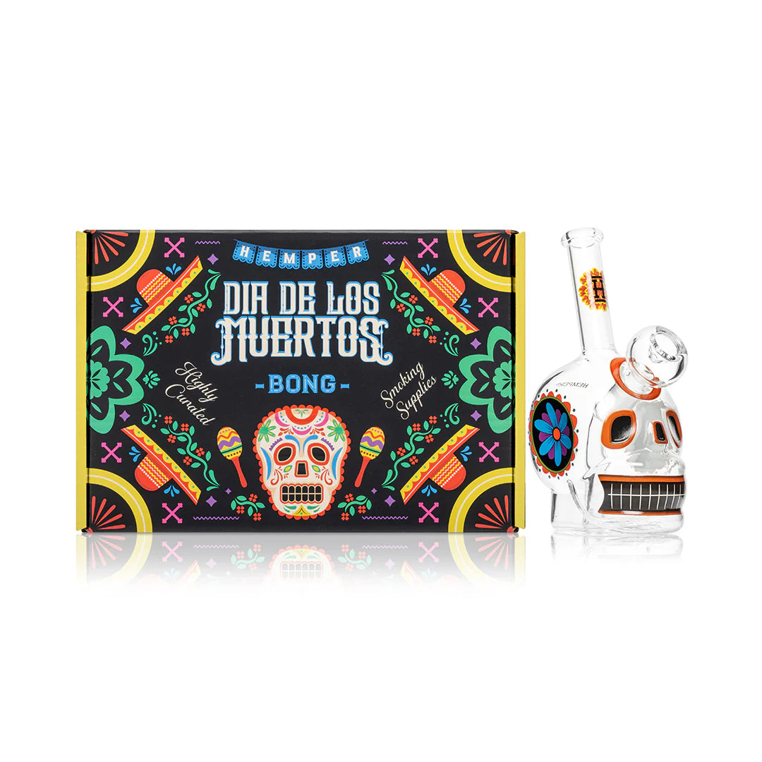 Hemper | Dia De Los Muertos Skull Bong