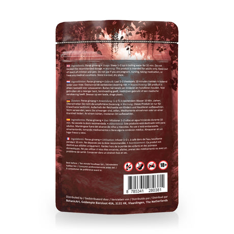 White Ginseng (Panax Ginseng) Powder 50g